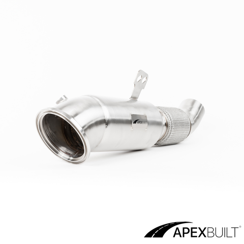 ApexBuilt® B58 GESI High-Flow Catted Downpipe – BMW/GR Supra (B58/B58TU, 2016-2025)