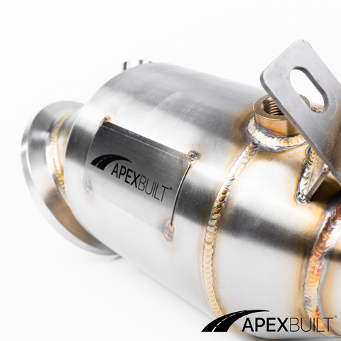 ApexBuilt® B46 GESI High-Flow Catted Downpipe – BMW/GR Supra (B46 2.0L, 2016-2025)