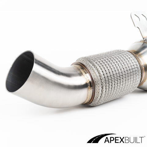 ApexBuilt® B58 GESI High-Flow Catted Downpipe – BMW/GR Supra (B58/B58TU, 2016-2025)