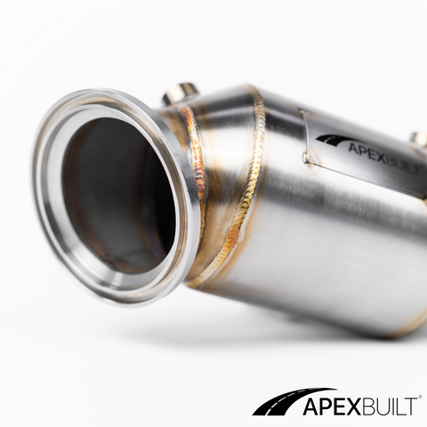 ApexBuilt® B46 GESI High-Flow Catted Downpipe – BMW/GR Supra (B46 2.0L, 2016-2025)