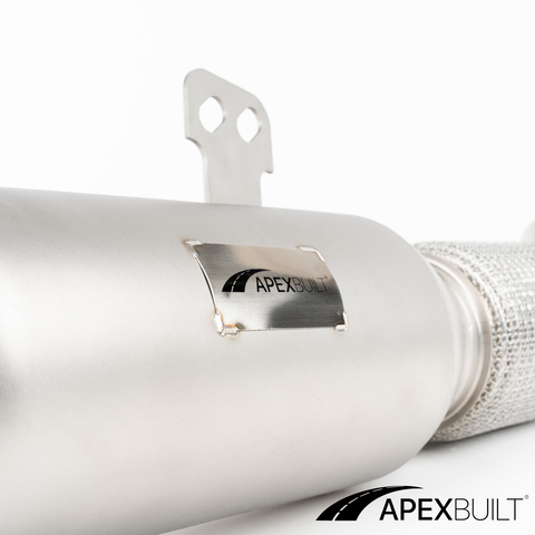 ApexBuilt® B58 GESI High-Flow Catted Downpipe – BMW/GR Supra (B58/B58TU, 2016-2025)