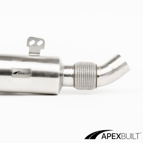 ApexBuilt® B58 5" Resonated Mini-Cat Downpipe (B58-B58TU3, 2016+)