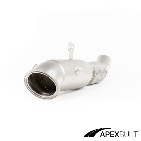 ApexBuilt® B58 GESI High-Flow Catted Downpipe – BMW/GR Supra (B58/B58TU, 2016-2025)