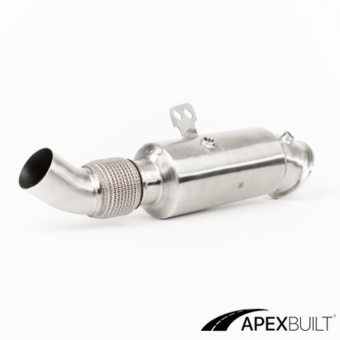 Downpipe de carreras sin gato ApexBuilt® BMW F2X/F3X B58 (2016-18)