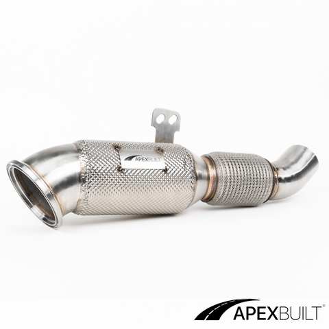 ApexBuilt® B58 GESI High-Flow Catted Downpipe – BMW/GR Supra (B58/B58TU, 2016-2025)