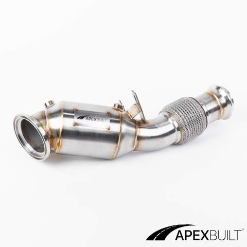 ApexBuilt® B46 GESI High-Flow Catted Downpipe – BMW/GR Supra (B46 2.0L, 2016-2025)