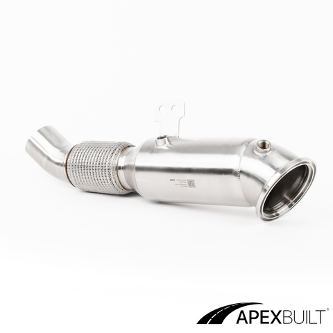 ApexBuilt® B58 Race Downpipe – BMW/GR Supra (B58/B58TU, 2016-25)