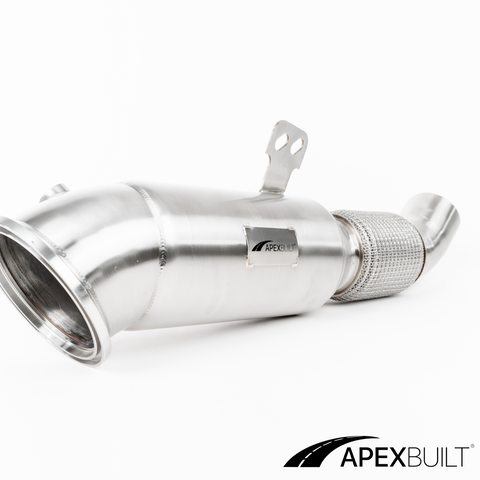 ApexBuilt® B58 GESI High-Flow Catted Downpipe – BMW/GR Supra (B58/B58TU, 2016-2025)