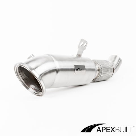 ApexBuilt® B58 Race Downpipe – BMW/GR Supra (B58/B58TU, 2016-2025)