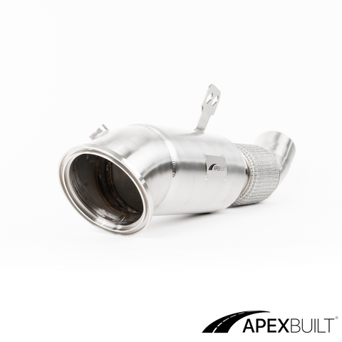 ApexBuilt® B58 Race Downpipe – BMW/GR Supra (B58/B58TU, 2016-25)