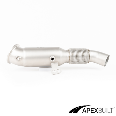 ApexBuilt® B58 GESI High-Flow Catted Downpipe – BMW/GR Supra (B58/B58TU, 2016-2025)