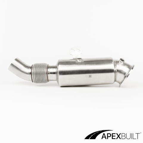 ApexBuilt® B58 5" Resonated Mini-Cat Downpipe (B58-B58TU3, 2016+)