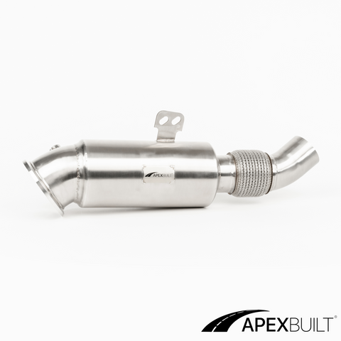 ApexBuilt® B58 5" Resonated Mini-Cat Downpipe (B58-B58TU3, 2016+)