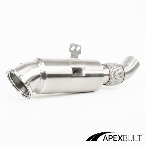 ApexBuilt® B58 5" Resonated Mini-Cat Downpipe (B58-B58TU3, 2016+)