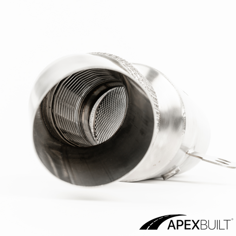 ApexBuilt® B58 5" Resonated Mini-Cat Downpipe (B58-B58TU3, 2016+)