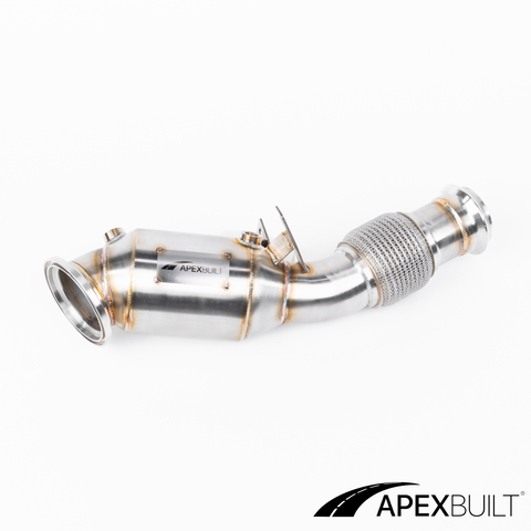 ApexBuilt® B46 GESI High-Flow Catted Downpipe – BMW/GR Supra (B46 2.0L, 2016-2025)