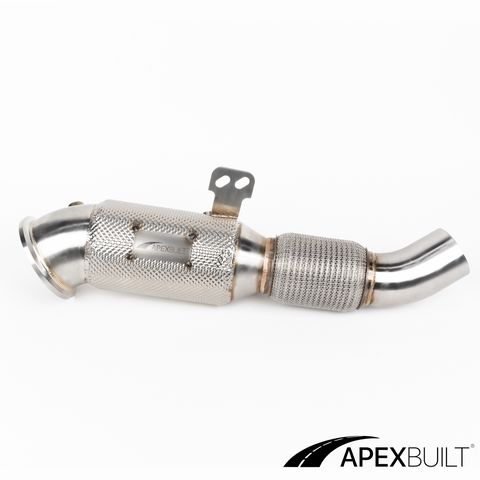 ApexBuilt® B58 GESI High-Flow Catted Downpipe – BMW/GR Supra (B58/B58TU, 2016-2025)