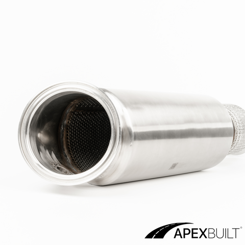 ApexBuilt® B58 5" Resonated Mini-Cat Downpipe (B58-B58TU3, 2016+)