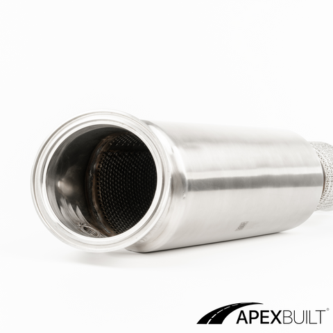 ApexBuilt® B58 5" Resonated Mini-Cat Downpipe (B58-B58TU3, 2016+)