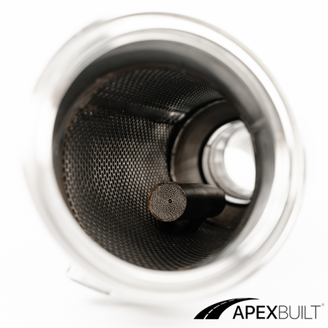 ApexBuilt® B58 5" Resonated Mini-Cat Downpipe (B58-B58TU3, 2016+)