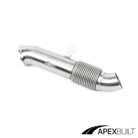 ApexBuilt® Toyota A90/A91 Supra B58 Catless Race Downpipe (2020+)