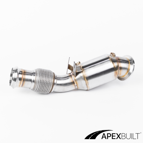 ApexBuilt® B46 GESI High-Flow Catted Downpipe – BMW/GR Supra (B46 2.0L, 2016-2025)