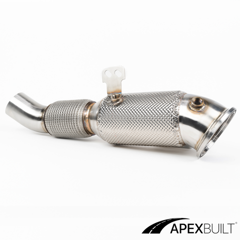 ApexBuilt® B58 GESI High-Flow Catted Downpipe – BMW/GR Supra (B58/B58TU, 2016-2025)