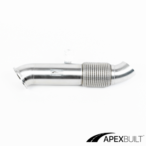 ApexBuilt® Toyota A90/A91 Supra B58 Catless Race Downpipe (2020+)