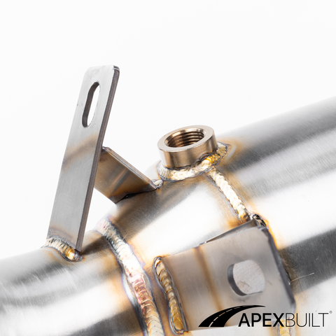 ApexBuilt® B46 GESI High-Flow Catted Downpipe – BMW/GR Supra (B46 2.0L, 2016-2025)