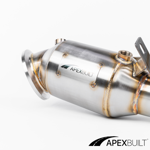 ApexBuilt® B46 GESI High-Flow Catted Downpipe – BMW/GR Supra (B46 2.0L, 2016-2025)