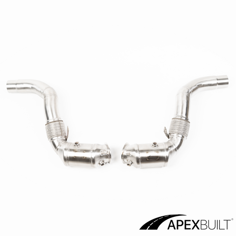 BMW G-Chassis N63TU3 GESI High-Flow Catted Downpipes (N63TU3, 2019+)