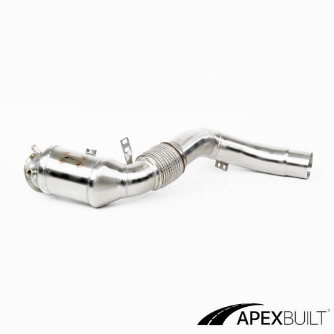 BMW G-Chassis N63TU3 GESI High-Flow Catted Downpipes (N63TU3, 2019+)